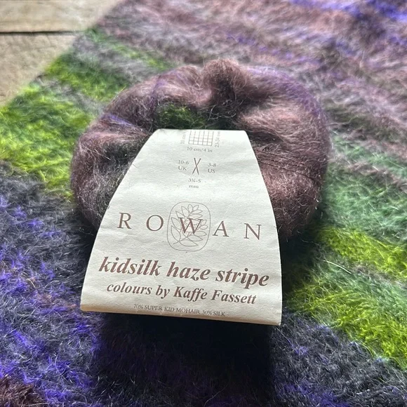 Rowan luxury yarn kidsilk haze stripe mohair/silk - Picture 5 of 5